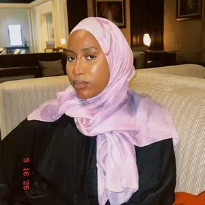 MO.EST Lavender Haze printed Modal Hijab