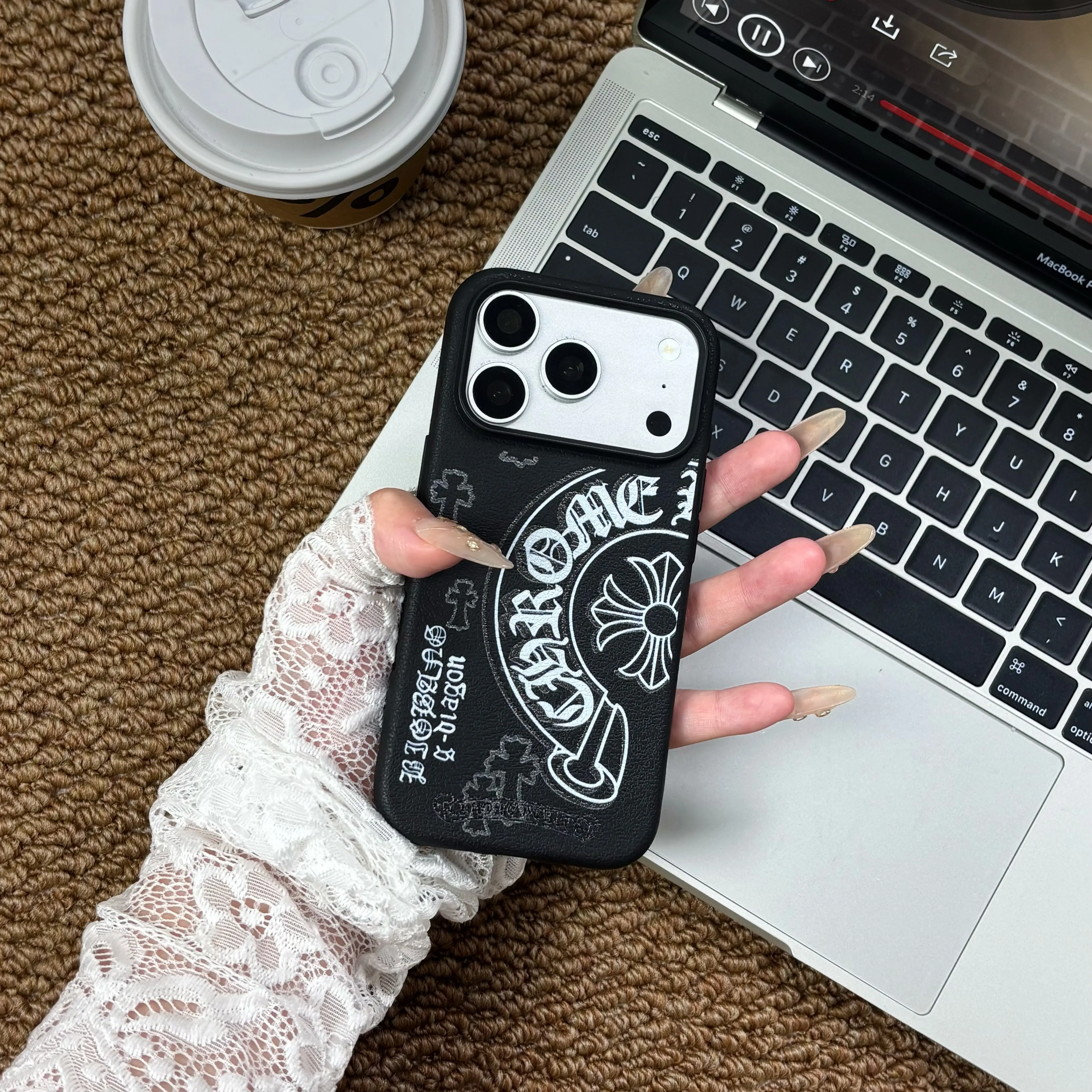 Unisex Shockproof Smartphone Case - Soft, Skin-Friendly Casing, Multi-Models Accessory for iPhone 13,14,15,16,17, 2026 Trendy Mobile Phone Accessory, Ideal Gift