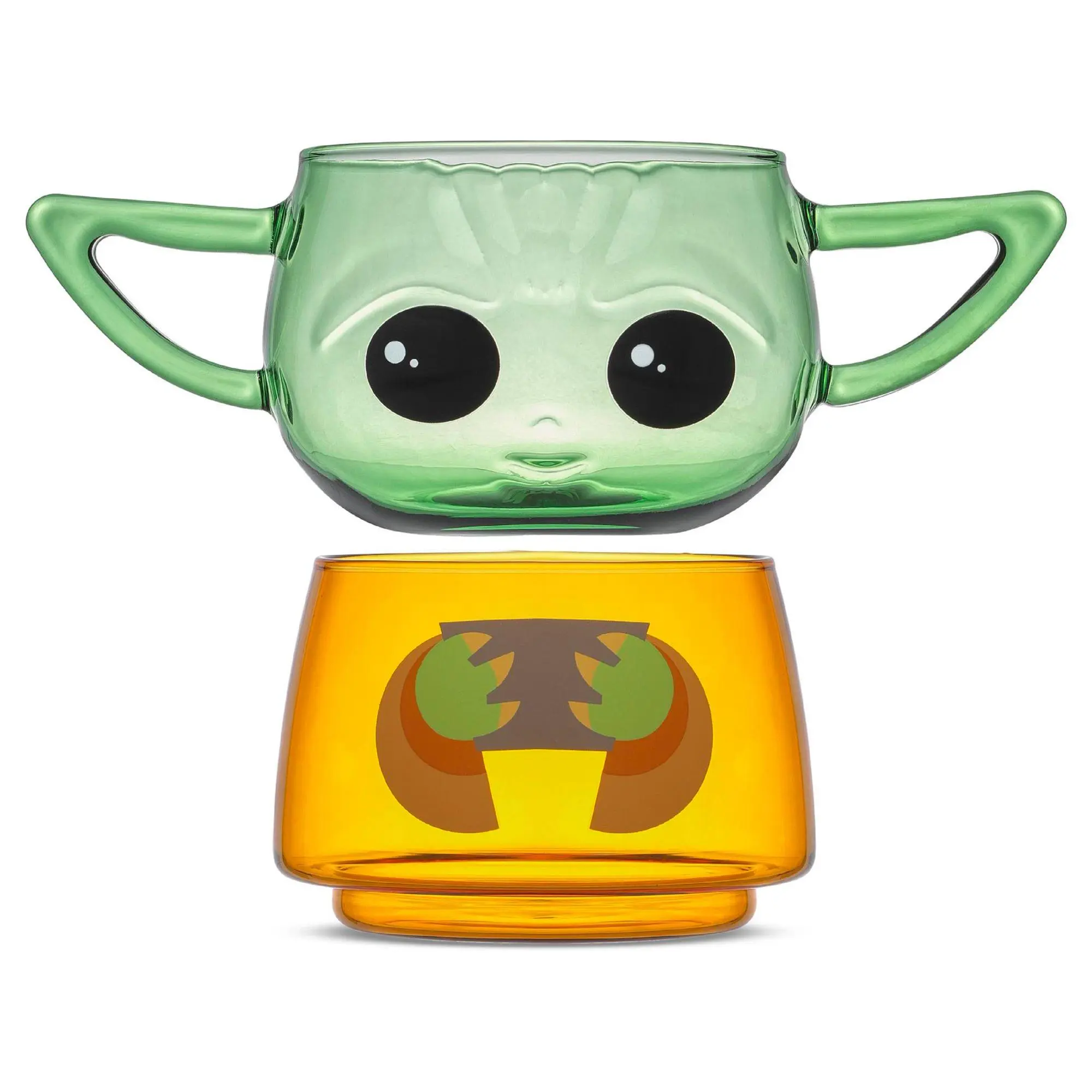 Star Wars Stackable Grogu Stackable Glasses - 8oz