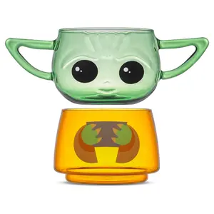 Star Wars Stackable Grogu Stackable Glasses - 8oz