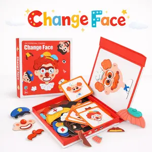 Holiday gifts, birthday favors, baby gifts, magnetic puzzle, early learning Magnetic face stickers, character & career dress-up Early educational toy Spark imagination, improve focus, build hands-on skills Educational & developmental