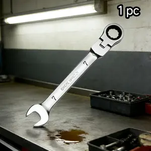 7mm Ratchet Wrench Set, Quick Dual Head Design, Plum Blossom Opening, Auto Repair & DIY Tools, Professional Hardware Hand Tool Kit