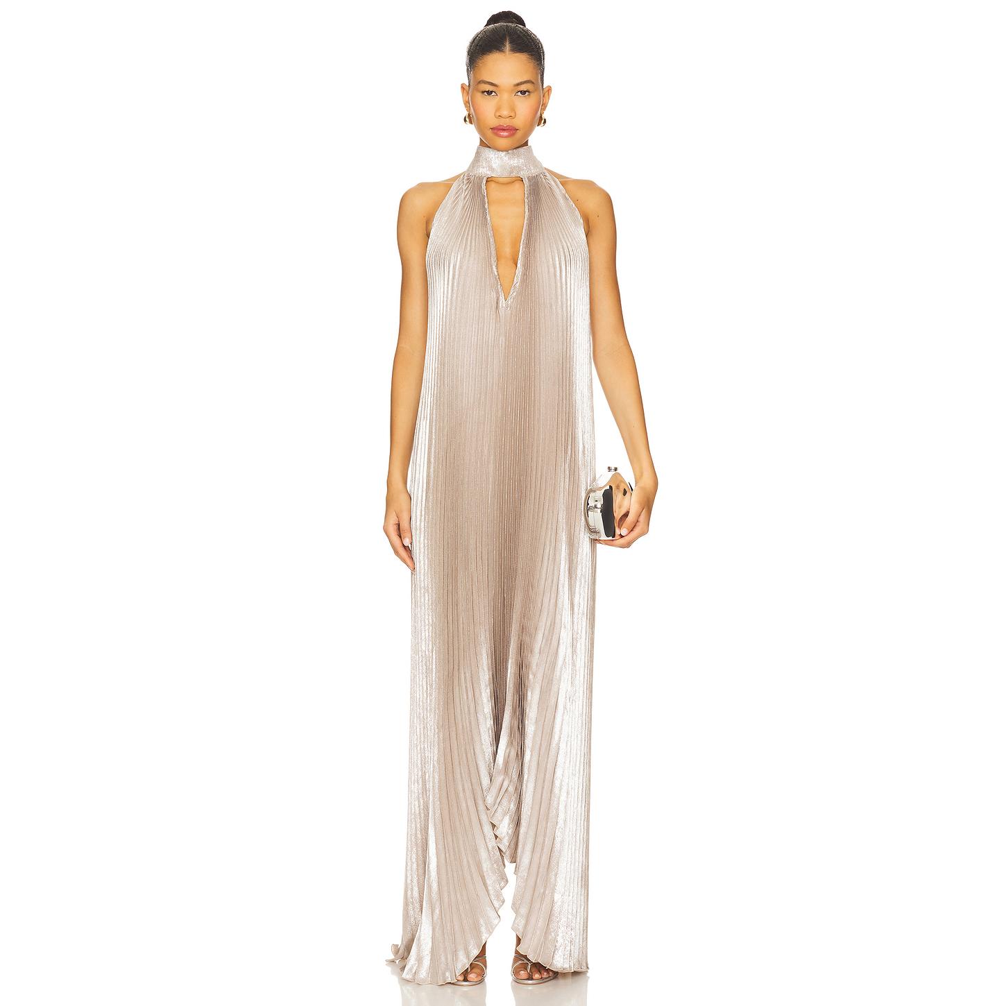 L'IDEE Opera Gown in Polka Pink
