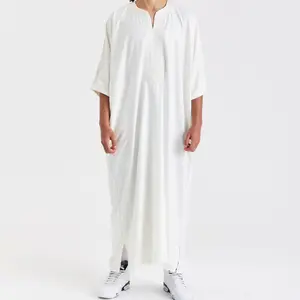 PREMIUM GANDOURA  - Men's Moroccan style thobe traditional clothing Muslims