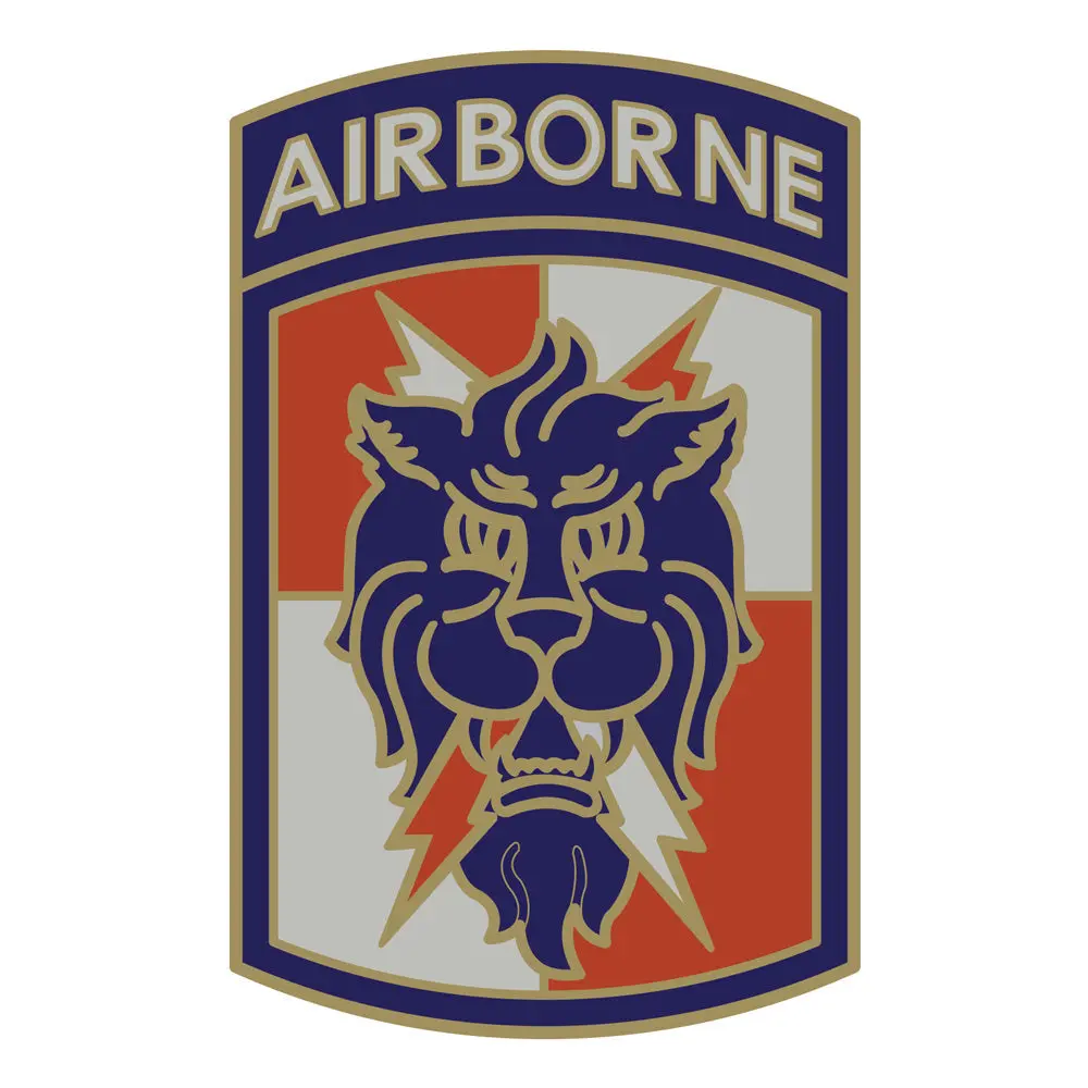 CSIB Vinyl Stickers - 5" Vinyl Decal for 35th Signal Brigade with Airborne Tab, USAMM-Made Brigade Badge for Scrapbooking DIY Hobbies