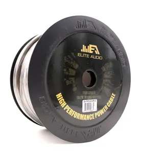 Elite Audio EA-PRO-4G-GND 4 Gauge Heavy Ground Wire, 100ft 100% OFC Tinned Copper, True Gauge Electrical Wire for Home Improvement, Heavy Wire
