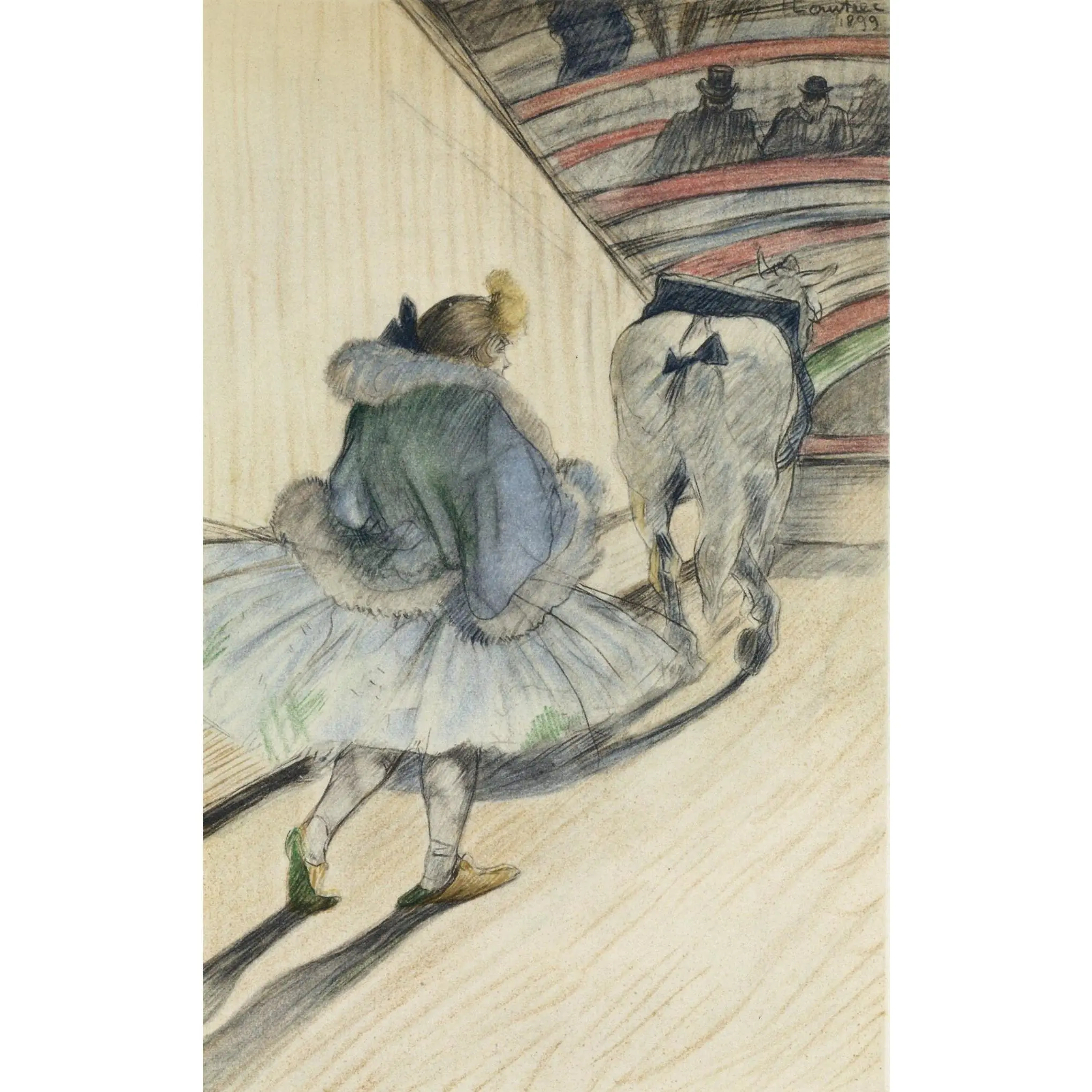Henri de Toulouse-Lautrec, Entrée en piste, The Circus by Toulouse-Lautrec, Limited Edition Lithograph