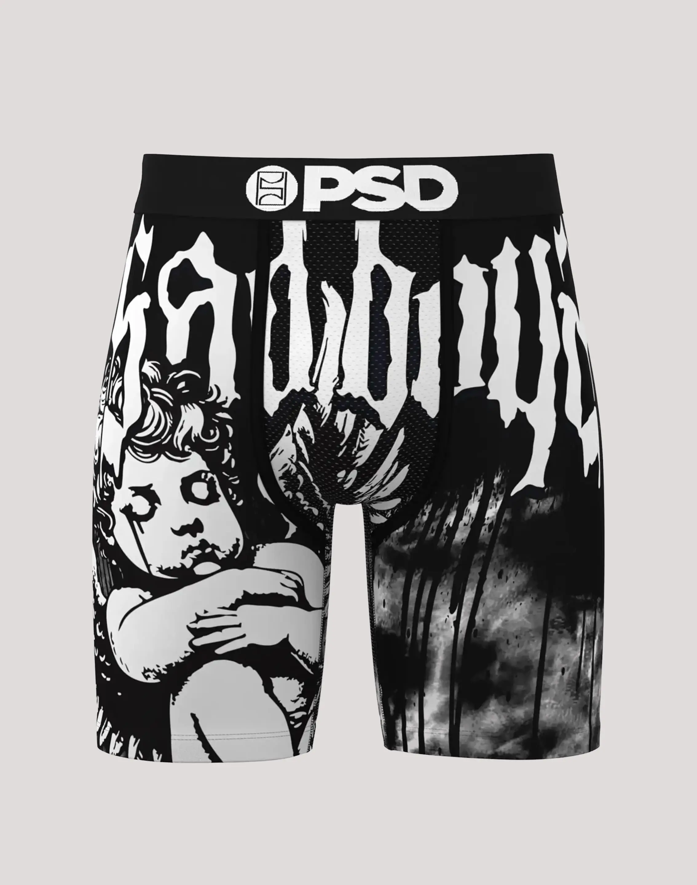 Mens Psd Underwear Sad Angel Boxer Briefs Mens Psd Underwear Sad Angel Boxer Briefs