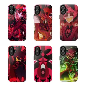 6 Styles Alastor Hazbin Hotel Phone Case, Hazbin Hotel Season 2, Gifts for Fans, for iPhone 17 16 15 14 13 12 11 & Samsung S25 24 23 22 21, Trending 25  2