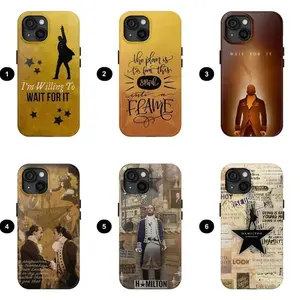 Hamilton V4 PhoneCase, An American Musical, Broadway Musical phone case Compatible with iPhone12, 13, 14, 15, 16, 17 Series