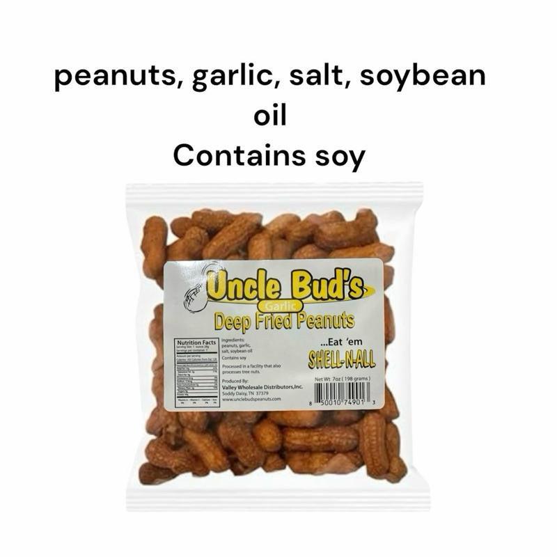 Uncle Bud's Deep Fried Peanuts Sampler Pack