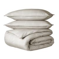 Modern Plaid - Stone/White