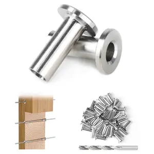 Muzata 3/16" T316 Protector Sleeve CR88 - Stainless Steel
