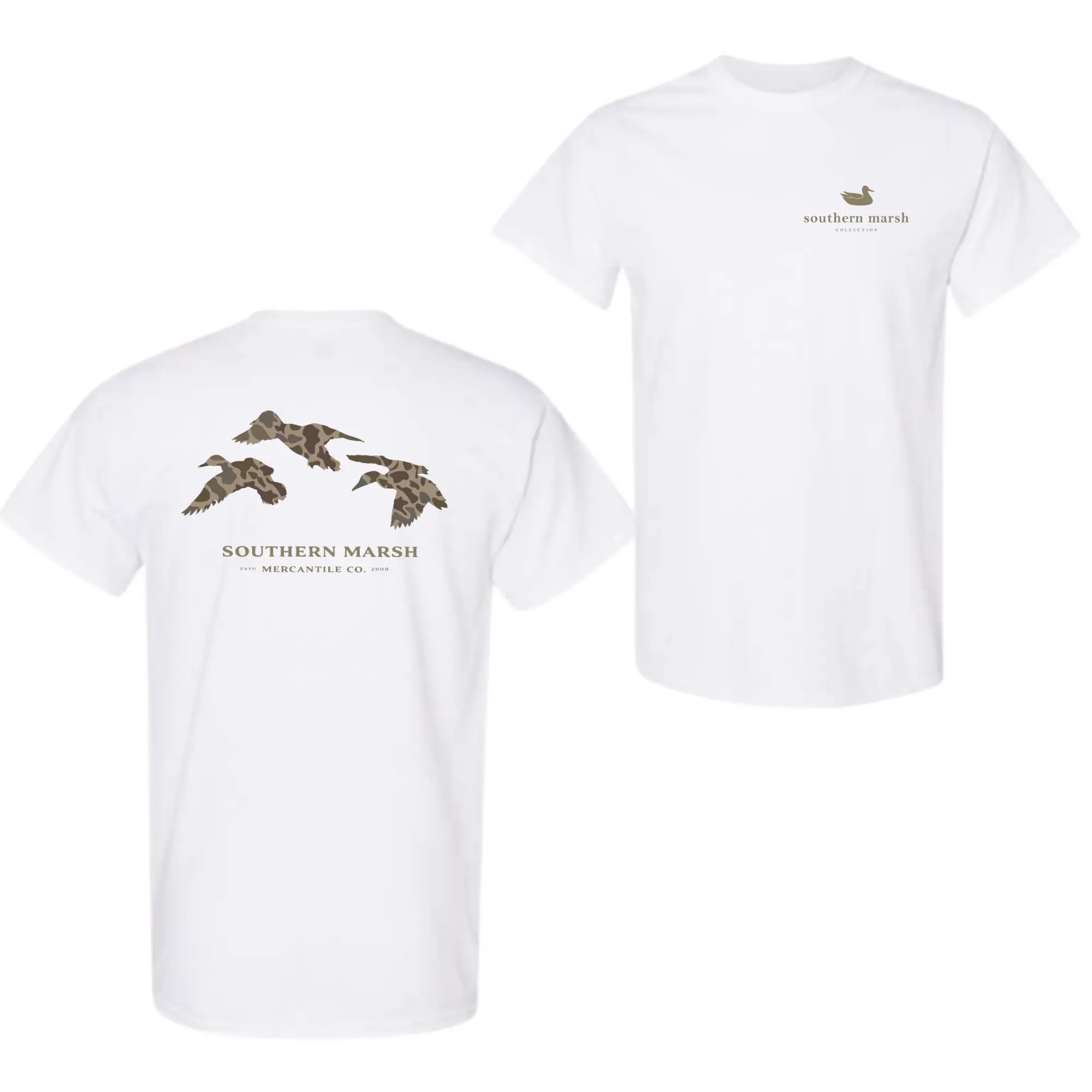 Camo Flying Ducks Short Sleeve T-Shirt, Waterfowl Hunting Graphic Tee for Men Women, Outdoor Camo Shirt, Southern Style Apparel, Graphic T-Shirt Deals, Men’s T-Shirts, Men Clothing, T-Shirts, Men’s Clothes