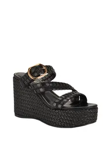 GUESS Female Evana braided wadges