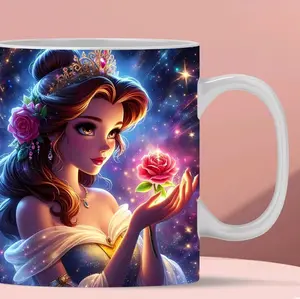 Ceramic Rose Princess Mug, 15 oz Drinkware