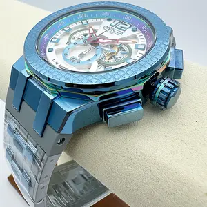 Invicta Swiss Speedway Men's Watch 52MM Silver Dial Silicone Strap Water Resistance 100M New Model