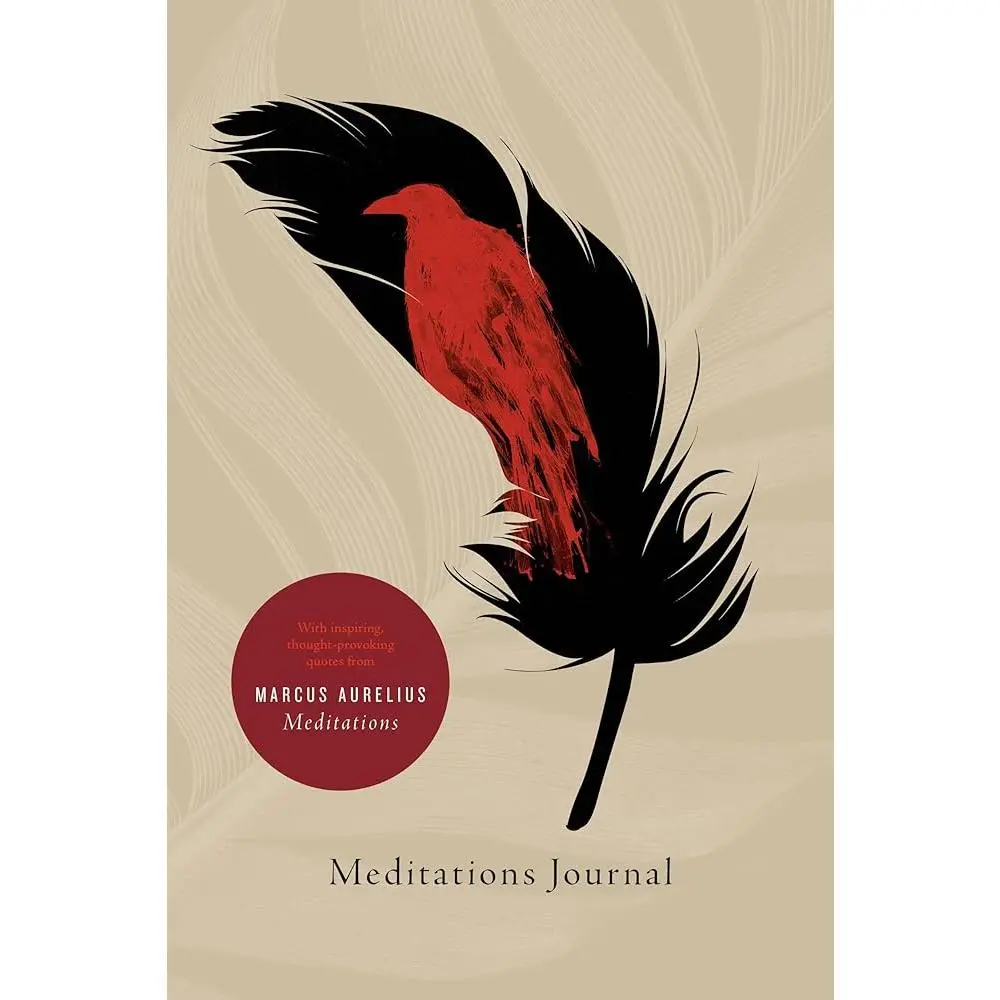 Stoicism Meditations Journal - Personal Guidance Book with Inspiring, Thought-Provoking Marcus Aurelius Quotes for Reflection