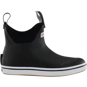 Xtratuf Womens Ankle Deck Pull On Casual Boots Ankle - Black