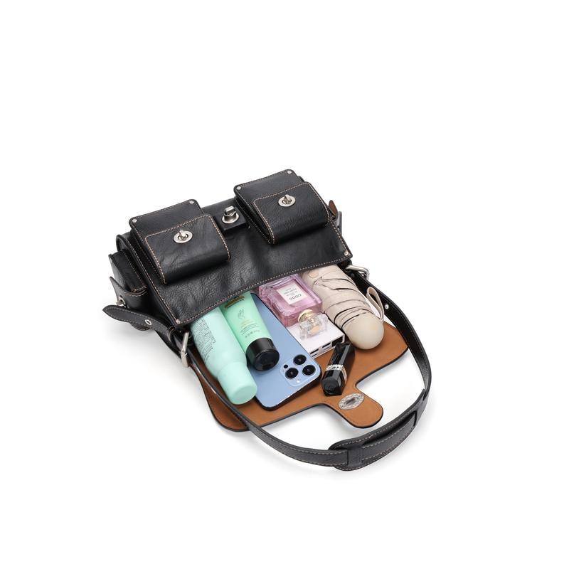 CEFIRO Turnlock SOFT TABBY Stylish Crossbody Bag for Everyday Use