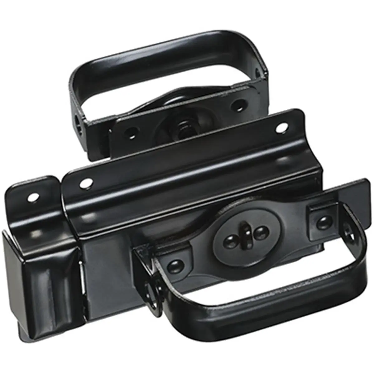 Stanley N101-576 Swinging Heavy Duty Door Latch - Black