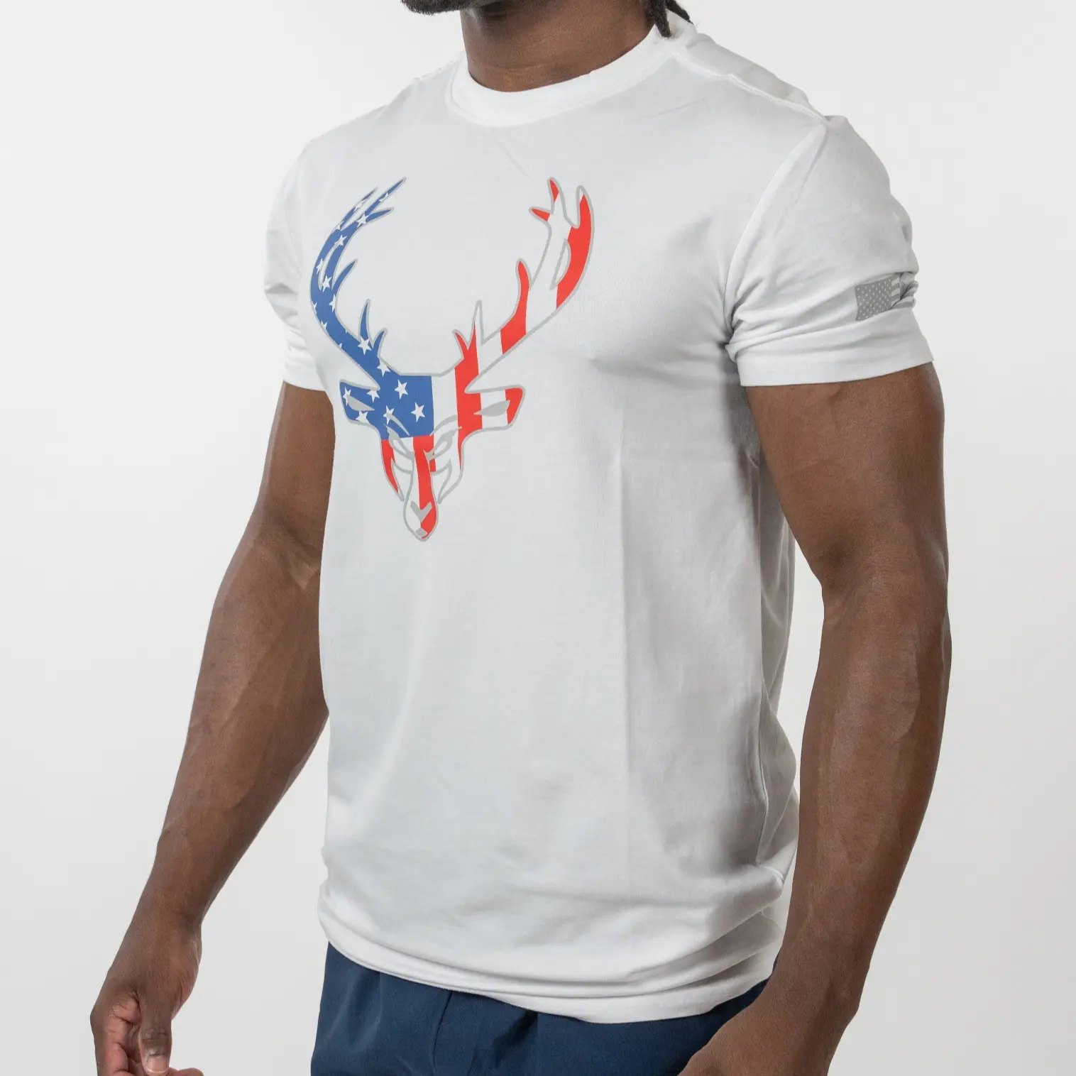 White/ American Flag