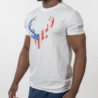 White/ American Flag