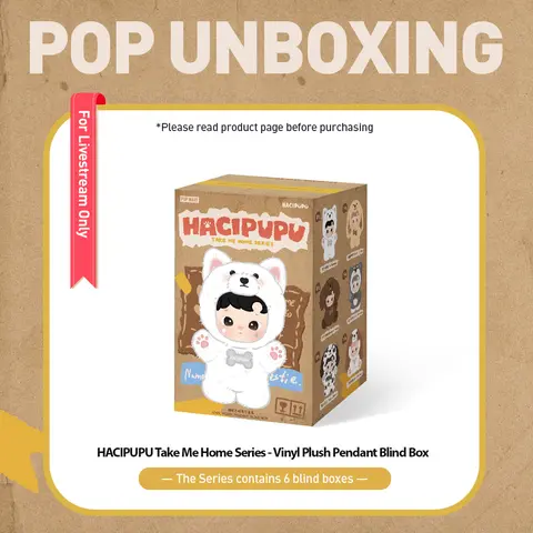 Unboxing-HACIPUPU Take Me Home Series - Vinyl Plush Pendant Blind Box-3.0