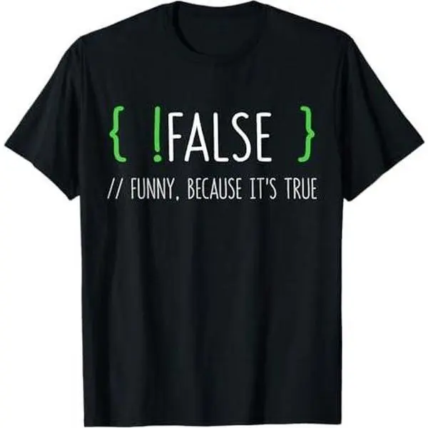 Programmer Computer Engineer Funny False Programming Coding T-Shirt
