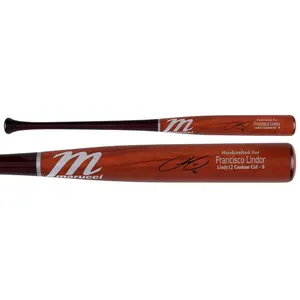 Francisco Lindor New York Mets Autographed Marucci Game Model Bat - Fanatics Authentic Certified