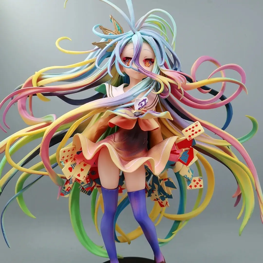 No Game No Life Shiro PVC Anime Figure Collectible Statue Model