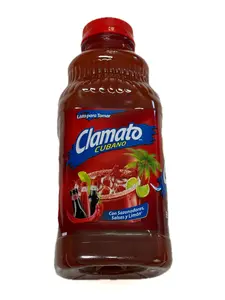 Clamato Cubano Mexicano 946 ml | Clamato Cubano Ready-to-Drink Tomato Beverage with Seasonings, Sauces & Lime 946 ml