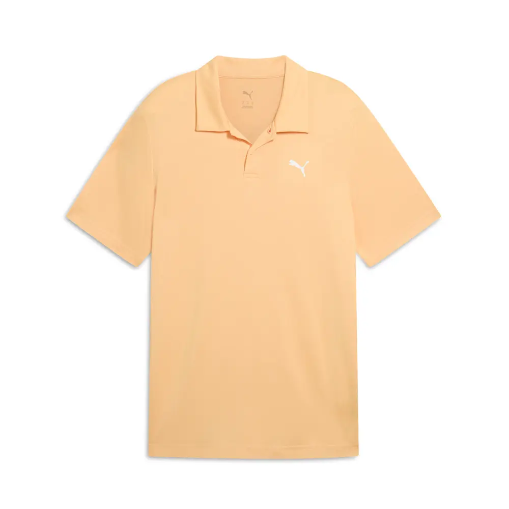 PUMA Mens Essentials All In Short Sleeve Shirt Casual Casual - Orange