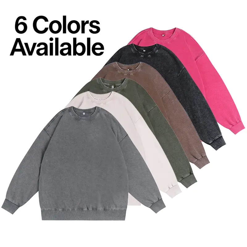 Vintage - crewneck sweatshirt with a distressed look, relaxed Y2K 2000s silhouette, faded  vintage fabric, unisex, suitable for everyday casual wear in autumn and winter. fall clothes male clothing acid wash hoodie fashion style trendy outerwear