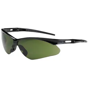 Bouton Anser Safety Glasses Goggles, Black Frame, IR 3.0 Lens, Work Safety Equipment for Home Improvement & Security Use