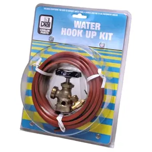 212 MAIN Complete Water Hookup Kit, Dial Manufacturing Inc Plastic Kit with 25-ft Plastic Tube, Complete Kit