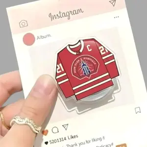 Hollander & Rosanov Phone Holder, Heated Rivalry, Team Hollanov, LGBT Hockey, Kindle Phone Grip, Kindle Grip