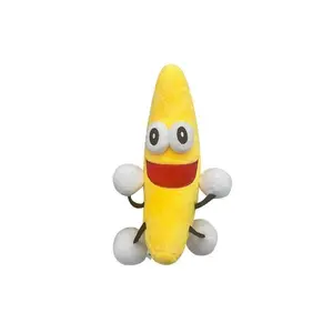 1pcs 14-25cm Cotton Game Shovelware Brain Plush Toys Banana Donuts Plush Soft Stuffed Plush Doll for Kids Birthday Gift