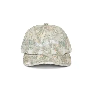 Museum of Peace and Quiet Wordmark Camo Dad Hat in Camouflage