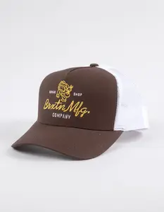 BRIXTON Mens Tolman Trucker Hat, Brown BRIXTON Mens Tolman Trucker Hat, Brown
