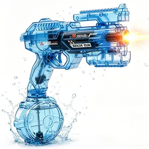 Electric Continuous Space Water Toy with Energy Ring & Burst Deformation, Bright Light Effects, Large Capacity, Must-Have for Summer Water Fun & Outdoor Gatherings