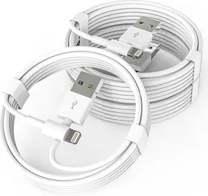 3.3FT iPhone Charger Lightning to USB Charging Cord Car iPhone Carplay Cable Compatible iPhone 14 13 12 11 Pro Max XR XS X 8 7 6 Plus SE iPad and More (3 Pack)