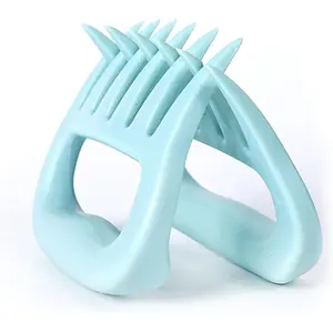 Bear Paws Meat Claws- Meat Shredder Claws for Pulled Pork, Chicken Brisket and Turkey-Shredder Tool - Barbecue, and  - Grilling Gifts for Men and Husband (Blue)