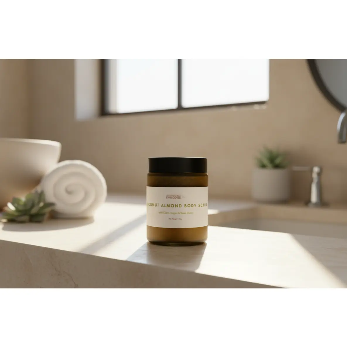 Coconut Almond Body Scrub