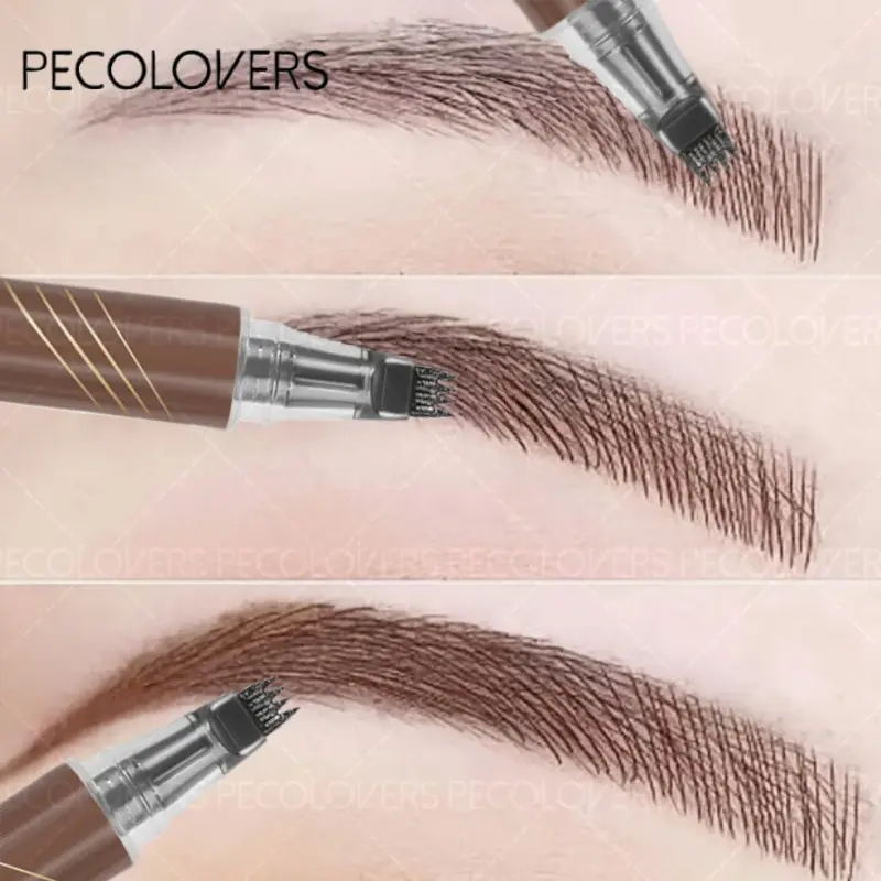 Ultra-Thin, Waterproof Eyebrow Pencils for Precise Application, Brow Pencil With Hair Like Strokes, Natural & Bold Looks, Long-Lasting Makeup, Perfect for Beginners, Travel-Sized, Waterproof, Durable Eyebrow Pencil, Eyebrow Makeup Products