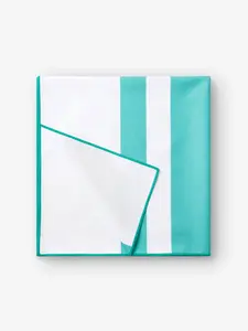 Aqua Microfiber Beach Towel