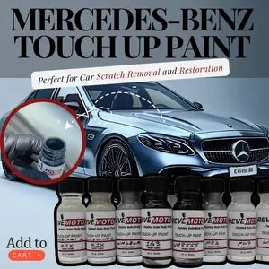 ReveMoto Automotive Touch-Up Paint - Accurate Color Match for Mercedes-Benz, Ideal for Scratch Removal and Restoration | Car Scratch Repair