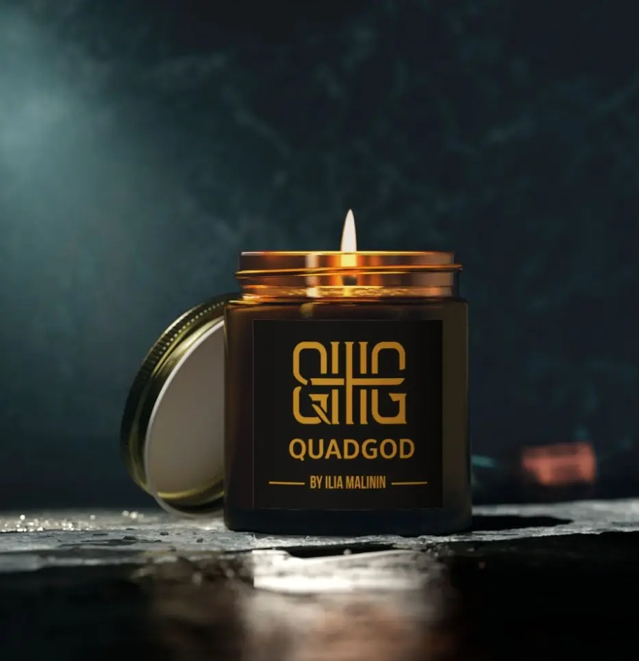 QuadGod  Ilia Malinin Signature Scented Candle | Coconut Apricot Wax |  Elegant Gold Jar | Aromatherapy Gift for Fans, Relaxation, Holidays & Home  Decor - TikTok Shop