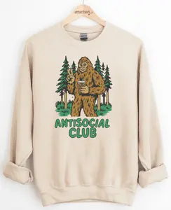 Anti Social Squatch Graphic Top Anti Social Squatch Graphic Top