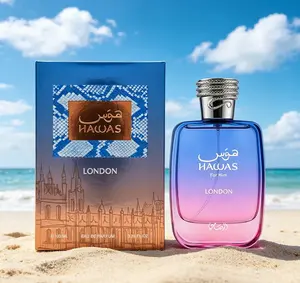 Hawas For Him London EDP 100ML Spicy Fruity Floral Amber Long Lasting Men Perfume Spray